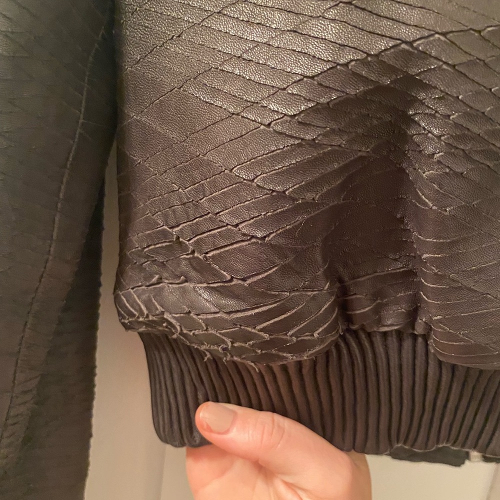 All Saints Leather Jacket - Picture 4 of 6